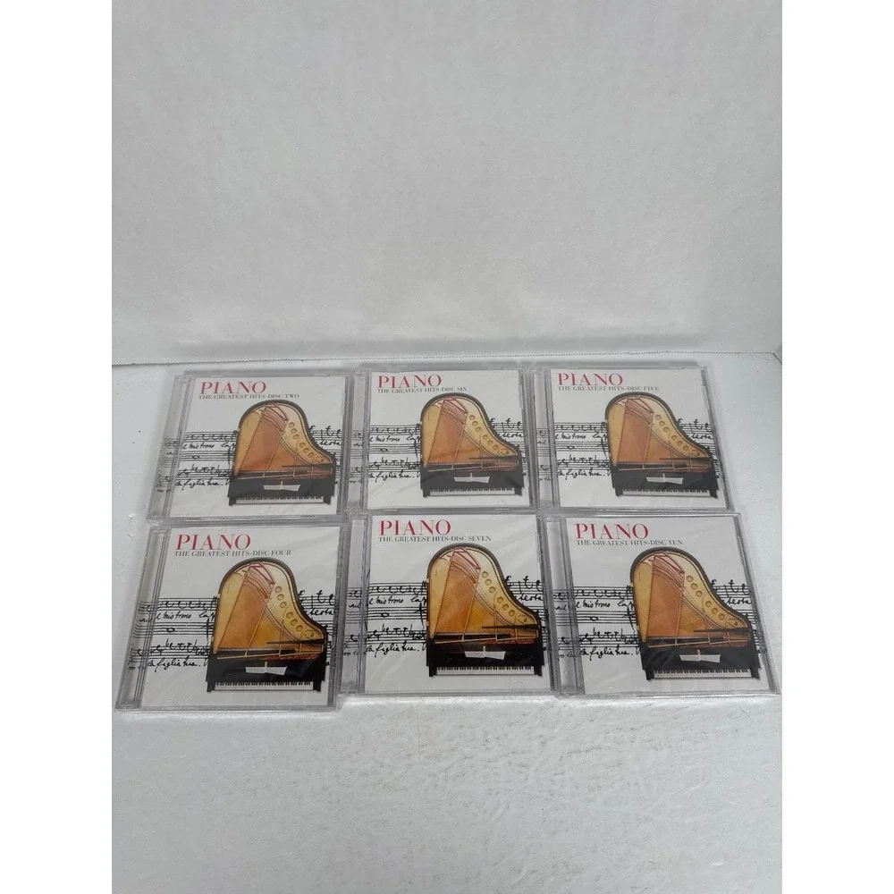 Classical Piano Greatest Hits 10 CD Set Dolby Surround Platinum Disc Collection